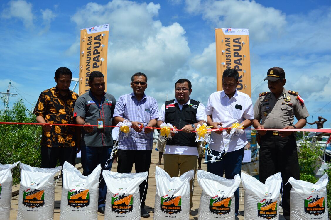 ACT Berangkatkan Kapal Kemanusiaan ke Asmat dari Merauke