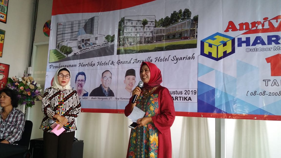 Acara Peletakan Batu Pertama Hartika Hotel dan Grand Arsyilla Hotel Syariah