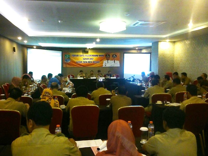 Acara Forum SKPD yang digelar Distako Kota Bekasi di Hotel Amaroossa