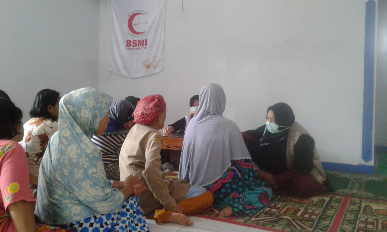 BSMI membantu korban tsunami di Banten melalui Mobil Klinik