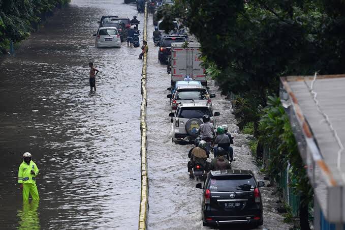 Belasan Titik Banjir di Bekasi