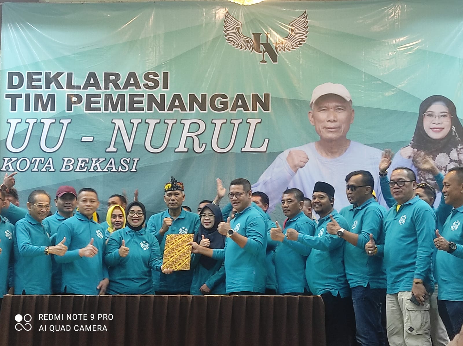 Deklarasi Tim Pemenangan Pasangan Uu Nurul di Pilkada 2024