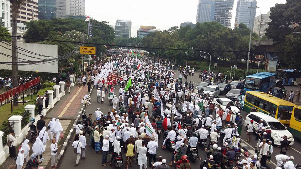 Demo Tuntut Penindakan Hukum untuk Ahok