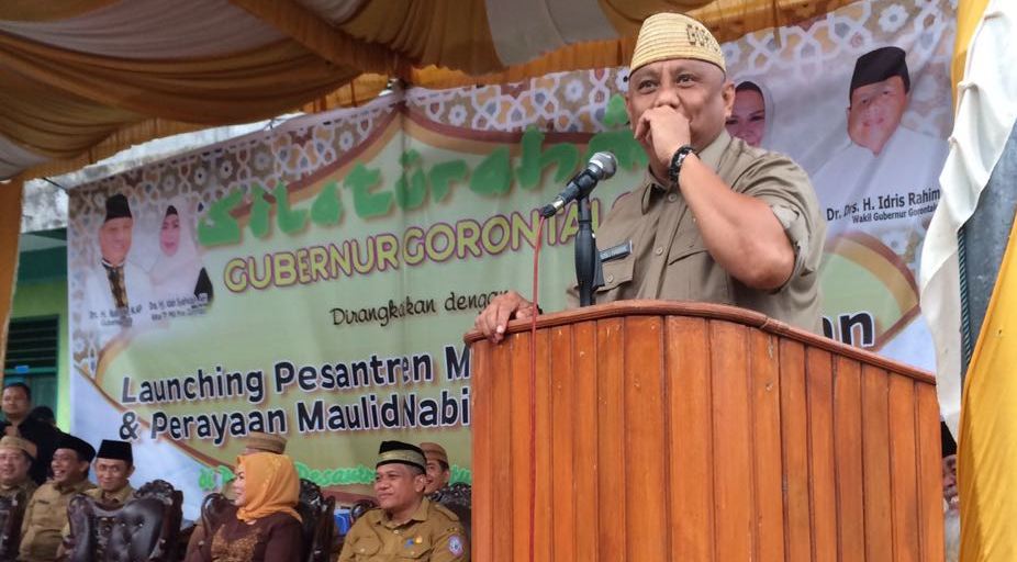 Di Kampus Hidayatullah Kota Barat Gubernur Kampanye Lele