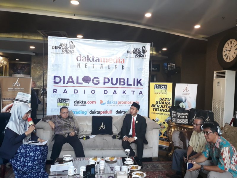 Dialog Publik Radio Dakta dengan tema Bogor Raya, Pakuan Bhagasasi, atau Jakarta Tenggara?