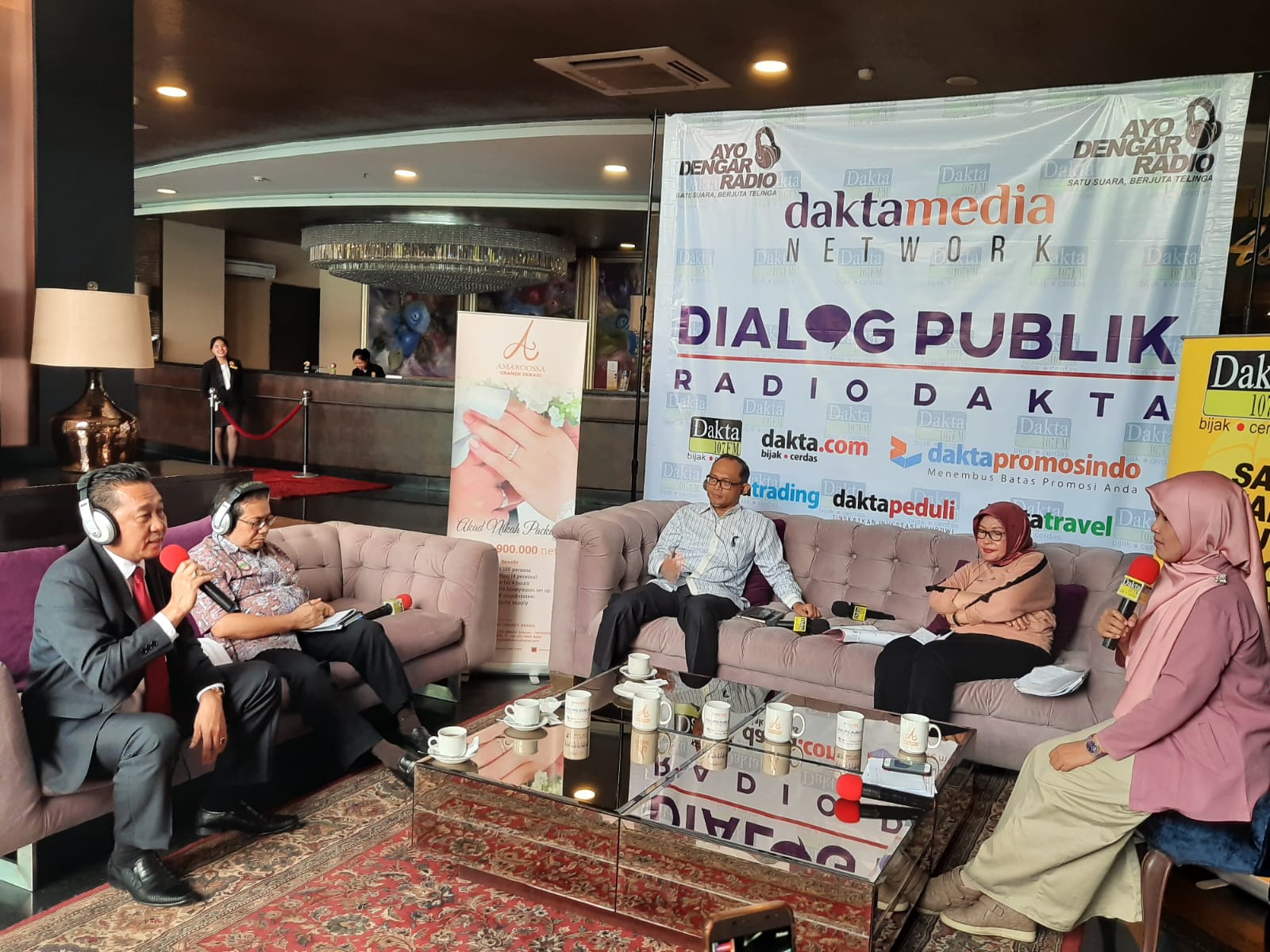 Dialog Publik Radio Dakta tentang Kusutnya KS Kota Bekasi