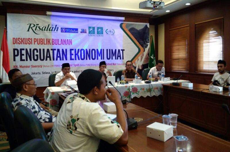 Diskusi Bulanan Risalah NU Bahas Penguatan Ekonomi Umat