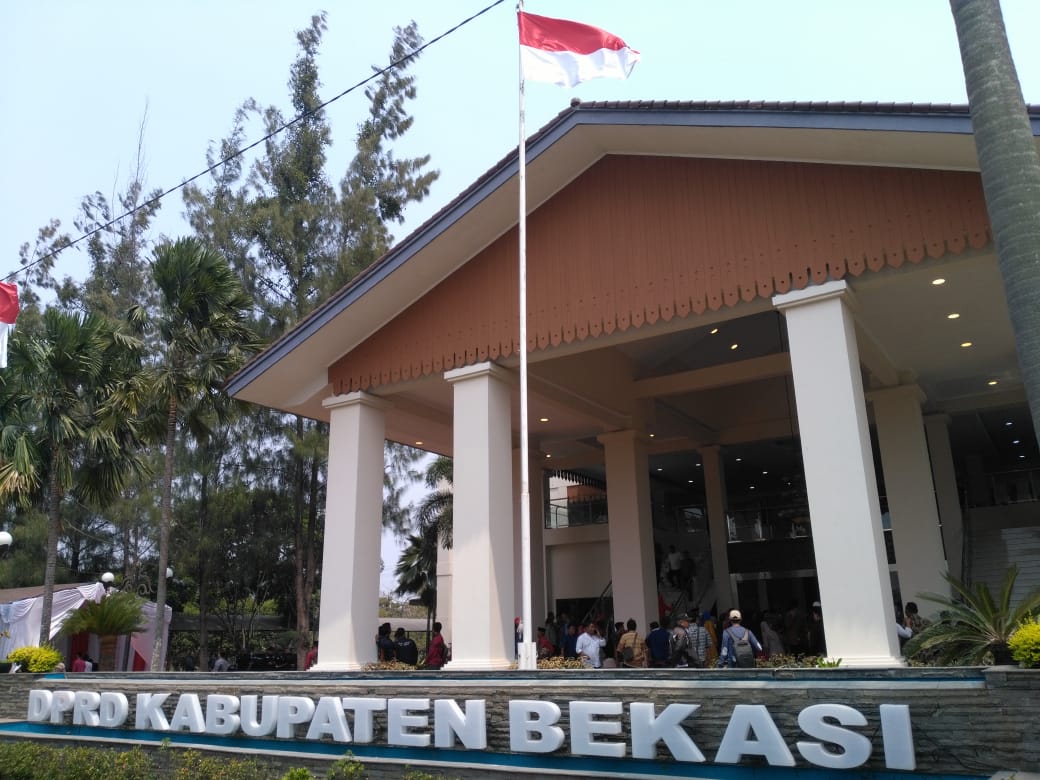 Gedung DPRD Kabupaten Bekasi di Cikarang