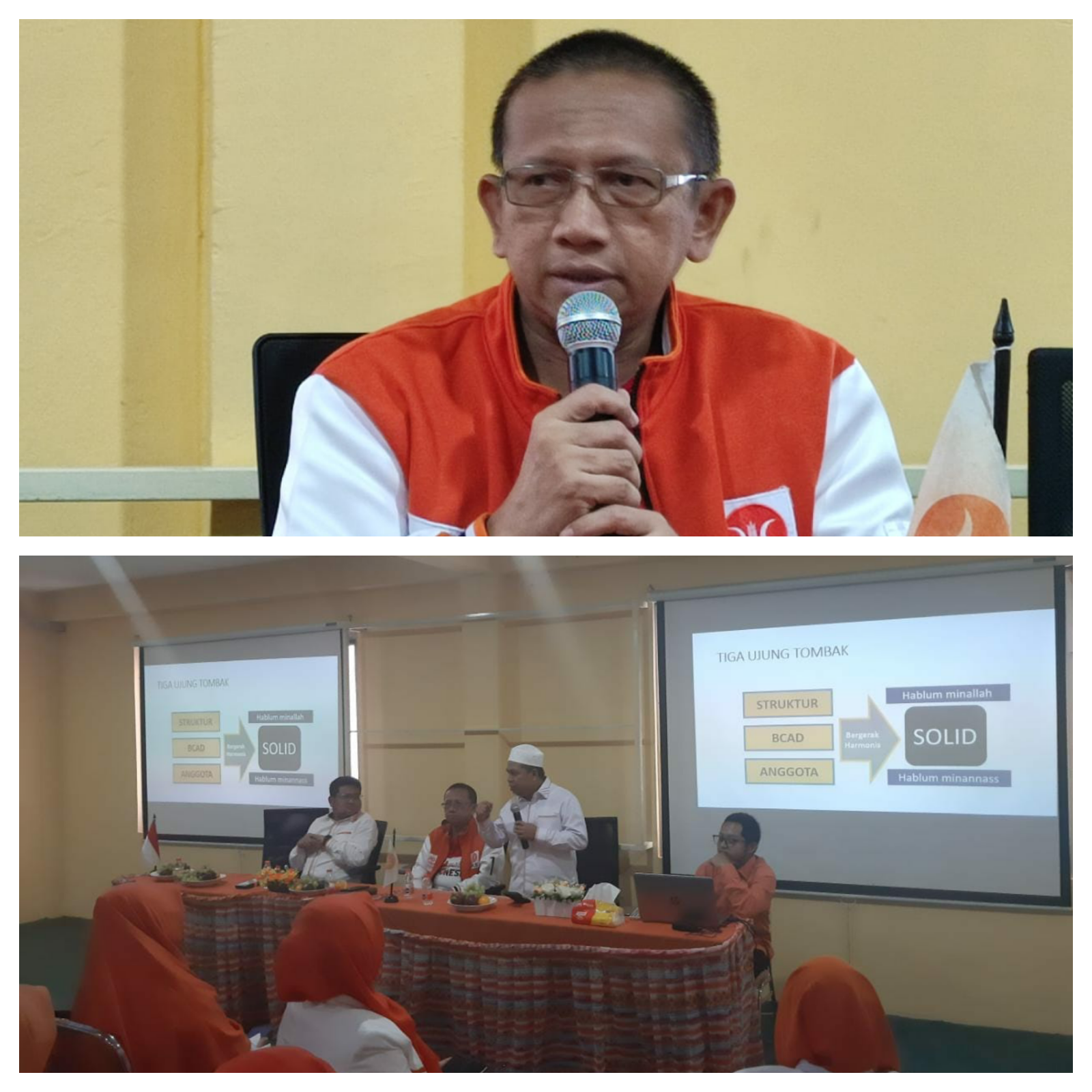 Kegiatan konsolidasi Bacaleg dengan DPD PKS Kabupaten Bekasi