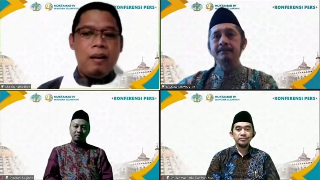 Konferensi Pers Muktamar Wahdah Islamiyah