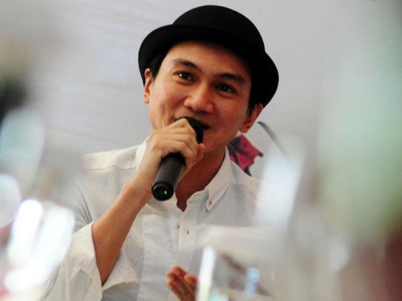Musisi Erdian Aji Prihartanto alias Anji (ANTARA FOTO)
