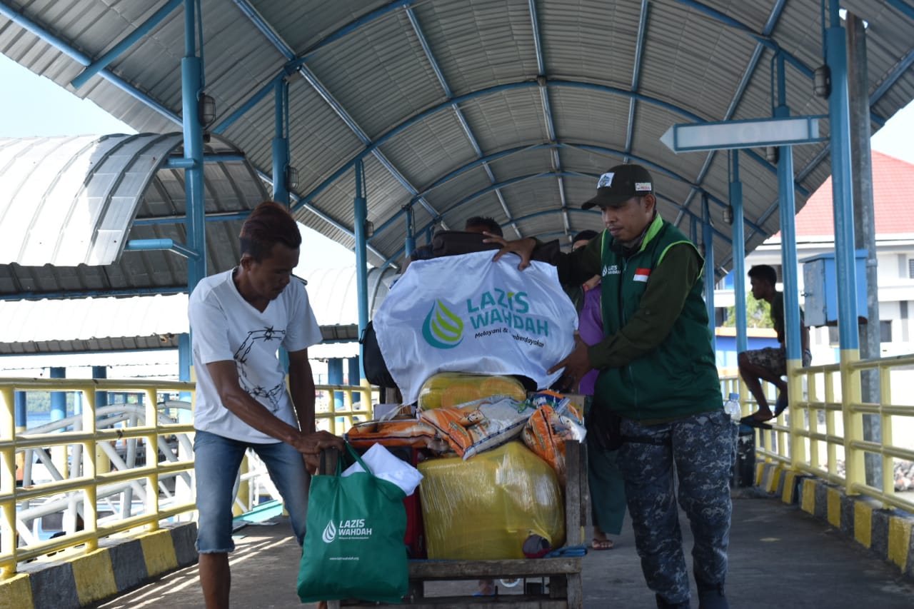 Posko LAZIS Wahdah siap membantu korban gempa Halmahera Selatan