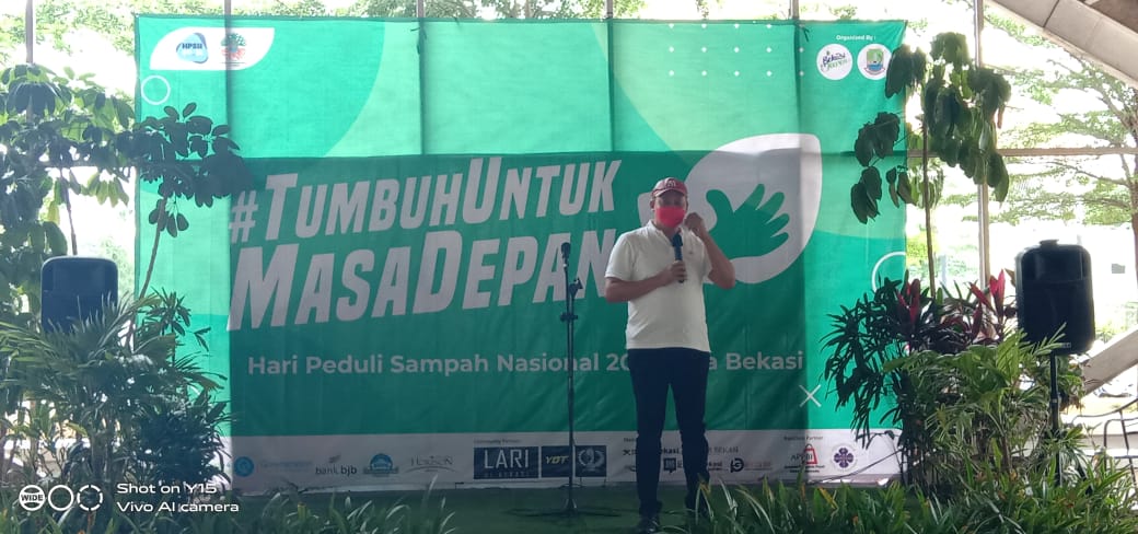Wakil Wali Kota Bekasi Tri Adhianto dalam HPSN di Vida Bekasi