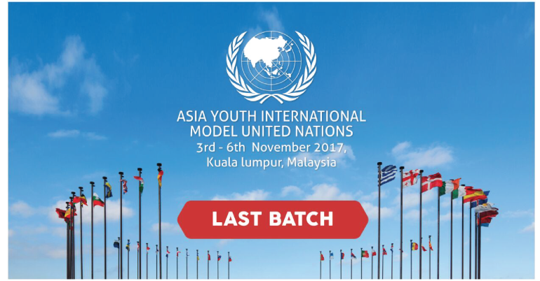 asia international model united nations 2017 in malaysia