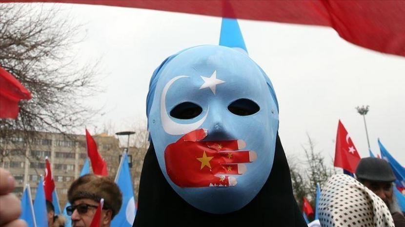 demo Kanada terkait Uighur