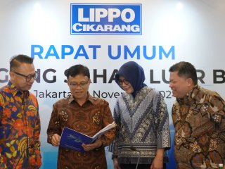 RUPSLB PT Lippo Cikarang Tbk Setujui Rights Issue 3 Miliar Saham untuk Pengembangan Bisnis