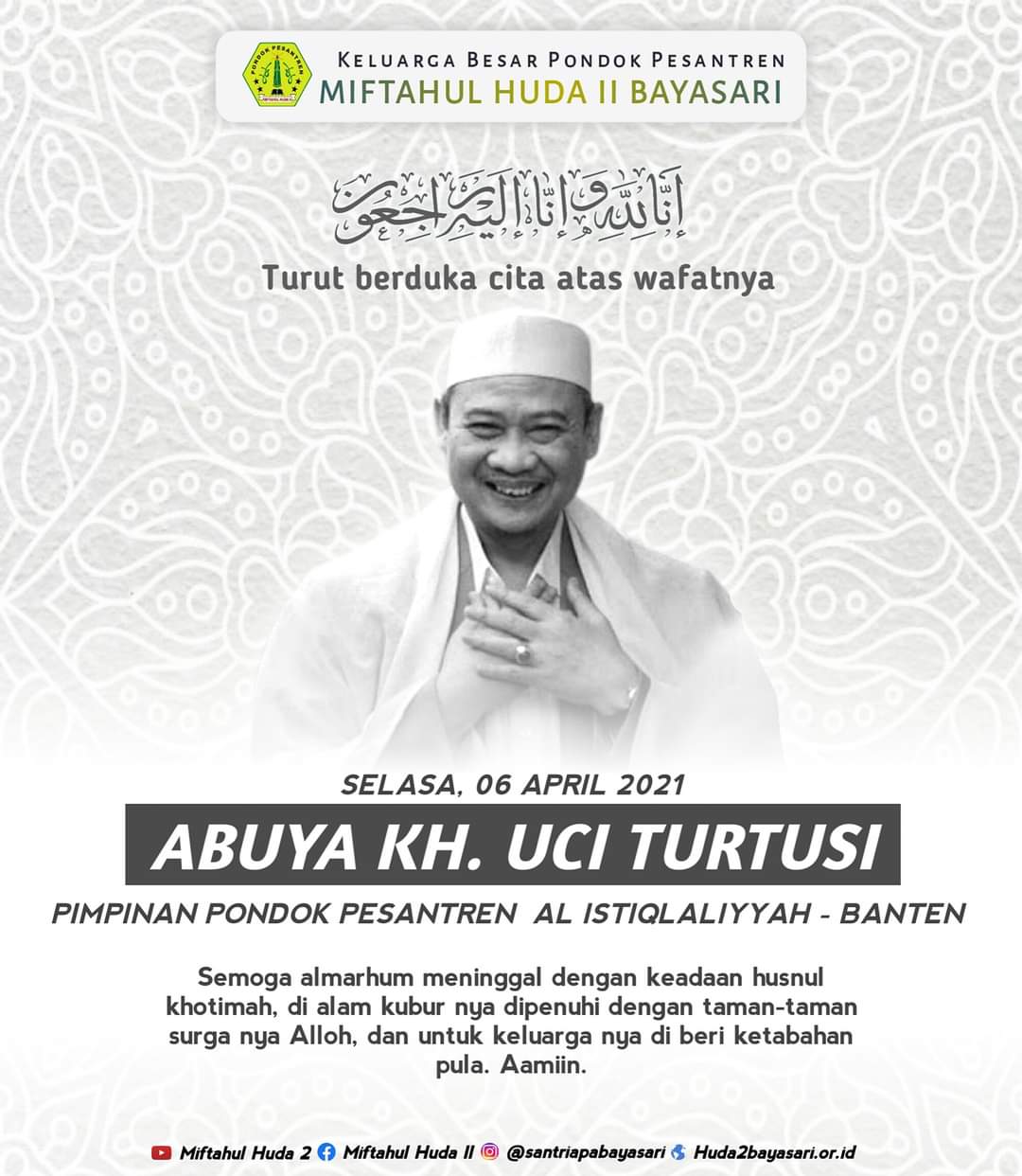 Abuya KH.Uci Turtusi.foto istimewa