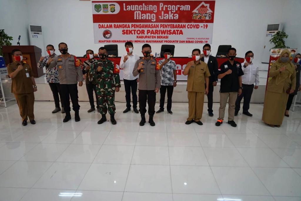 Acara lounching Mang Jaka di sektor pariwisata