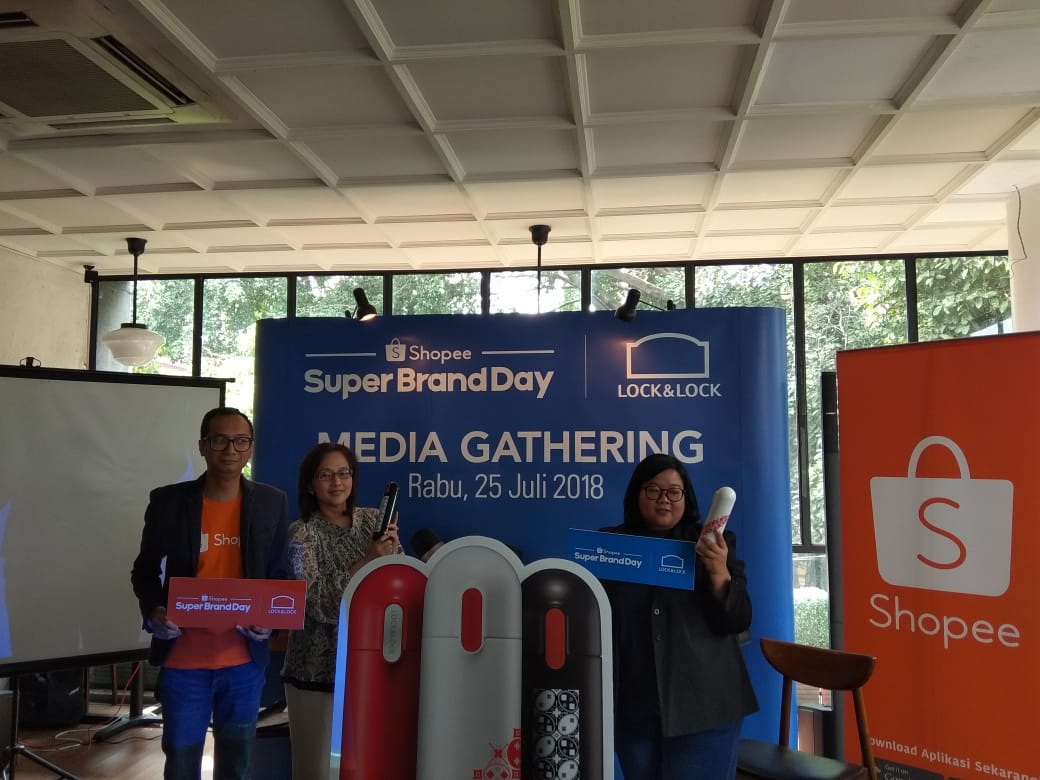 Acara Media Gathering Shopee Super Brand Day