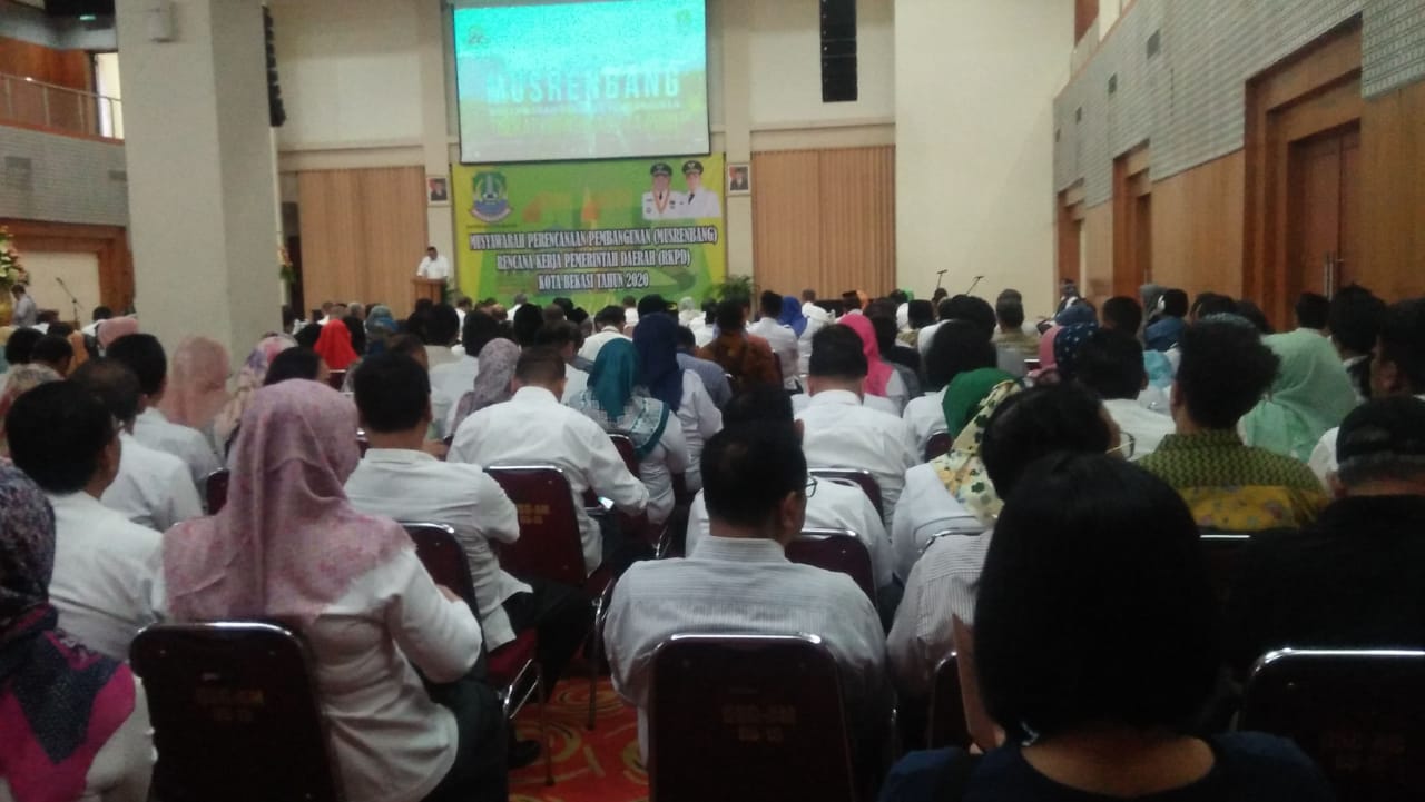 Acara Musrenbang RKPD Kota Bekasi Tahun 2020 di Gedung Pusdiklat Al Muhajirien