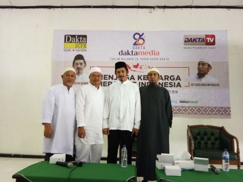 Acara taklim Dakta kolosal dengan tema Menjaga Keluarga Merawat Indonesia