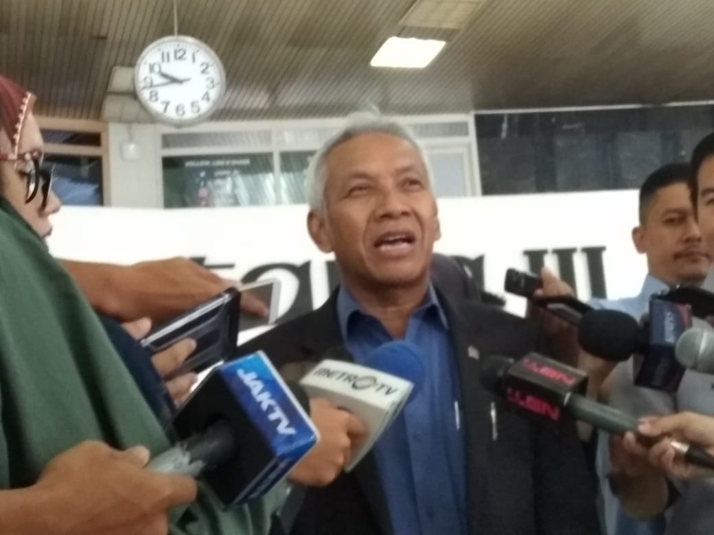 Agus Hermanto selaku Wakil Ketua Dewan Pembina Partai Demokrat 1