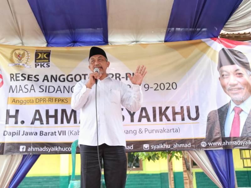 Ahmad Syaikhu Reses di Pesantren Babussalam Purwakarta