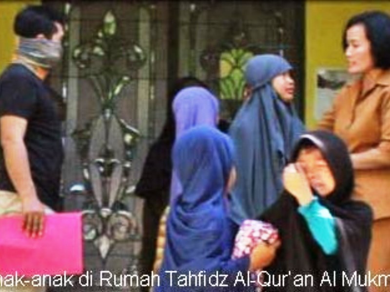 Anak anak di  pesanteran Tahfidz Al Quran