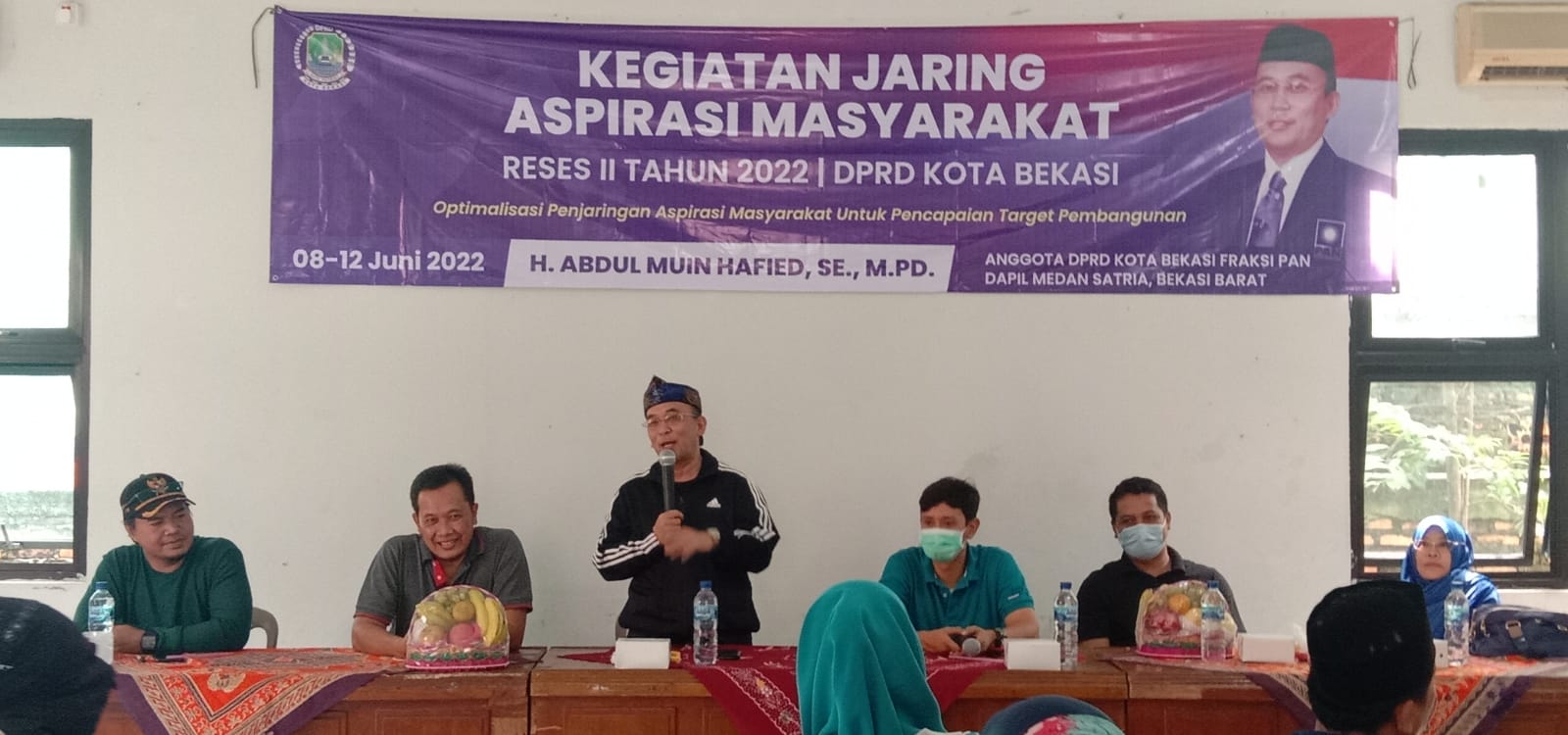 Anggota DPRD Kota Bekasi Fraksi PAN Abd Muin Hafied