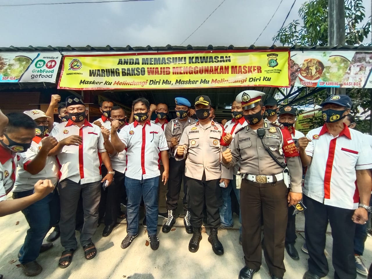 Anggota Paguyuban Mie Ayam dan Bakso