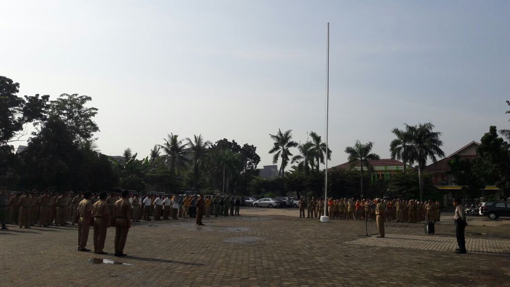 Apel Gabungan di Jati Asih