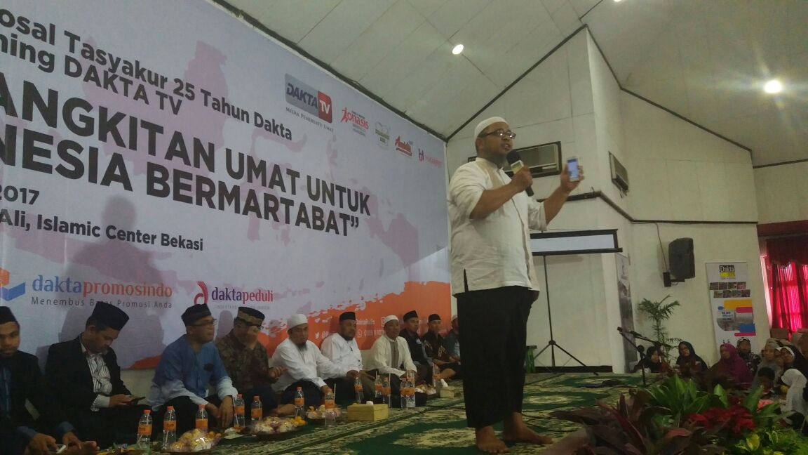 Asatidz dari berbagai Ormas Hadir dalam Milad Dakta ke 25