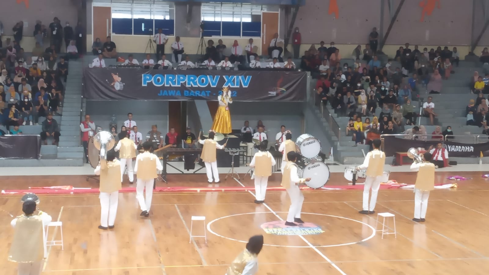 Atlet Drum Band Kabupaten Bekasi