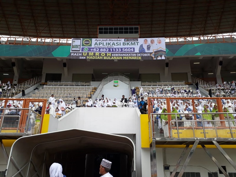 BKMT mengelar peringatan Isra Miraj di Stadion Wibawa Mukti 7