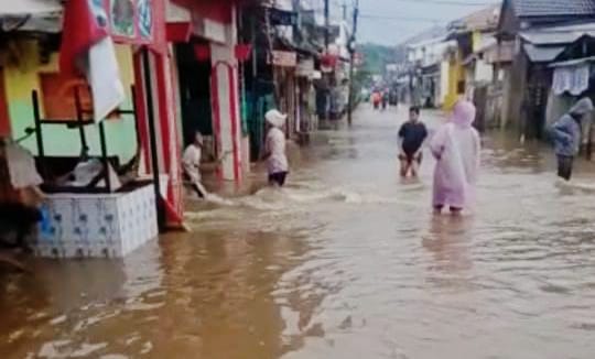 Banjir di Kelurahan Wanasari Cibitung