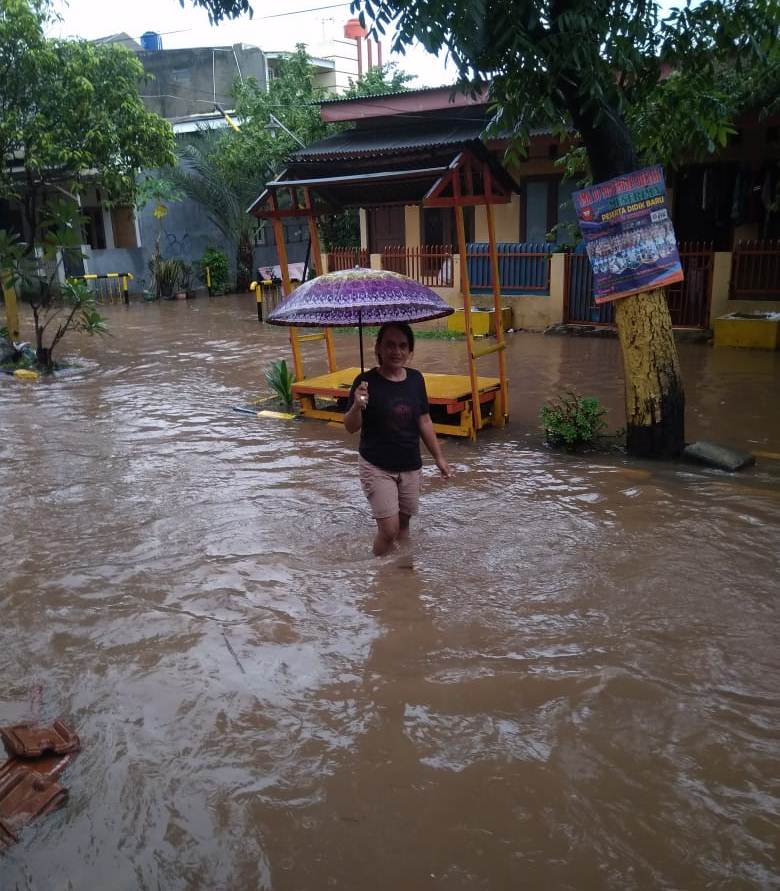 Banjir di Papan Mas Tambun Selatan