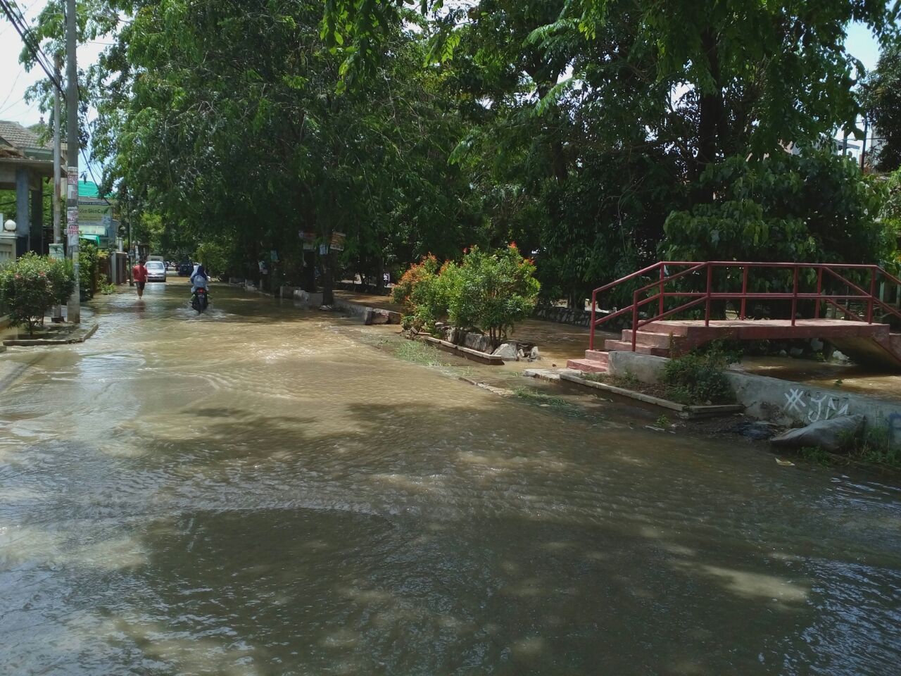 Banjir di Perum Pondok Timur Indah