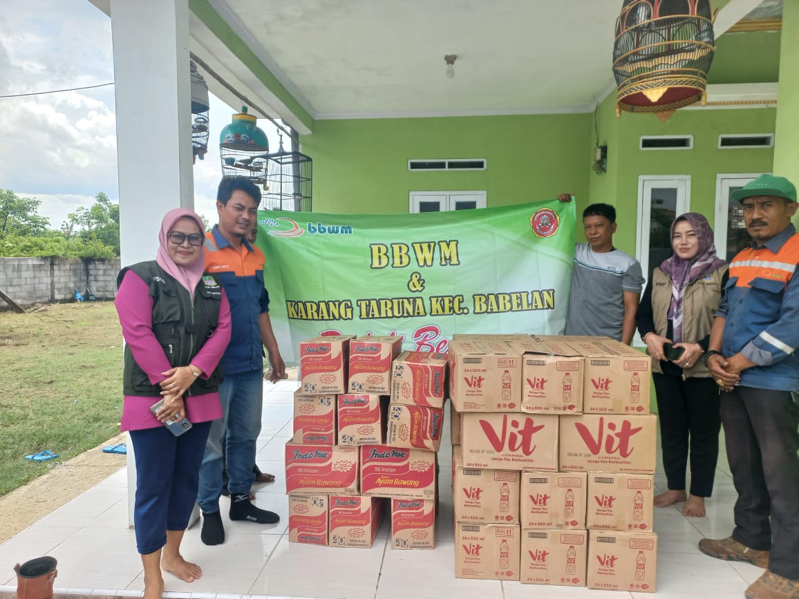 Bantuan BBWM untuk korban banjir