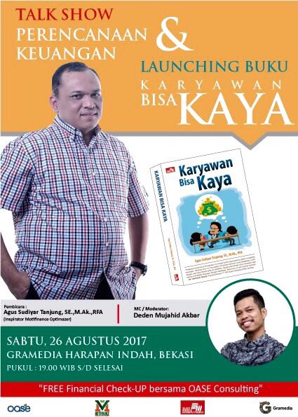 Bedah Buku Karyawan bisa Kaya