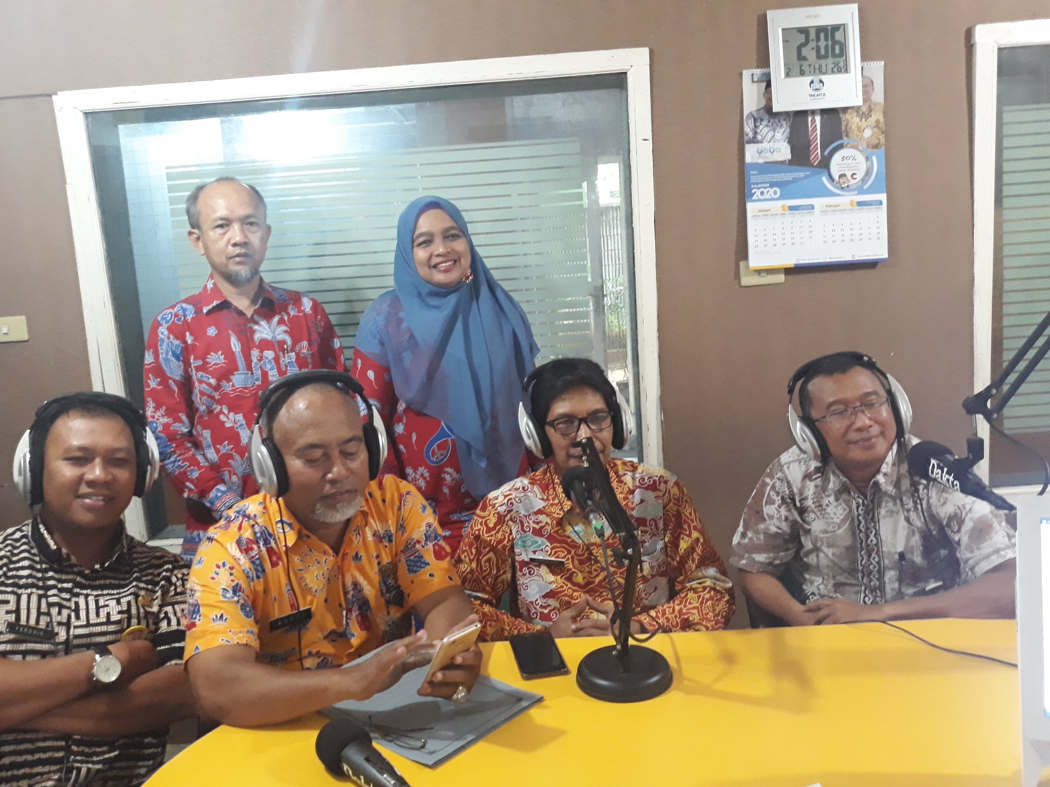 Bincang Publik terkait Sensus Penduduk 2020 secara online di Kota Bekasi