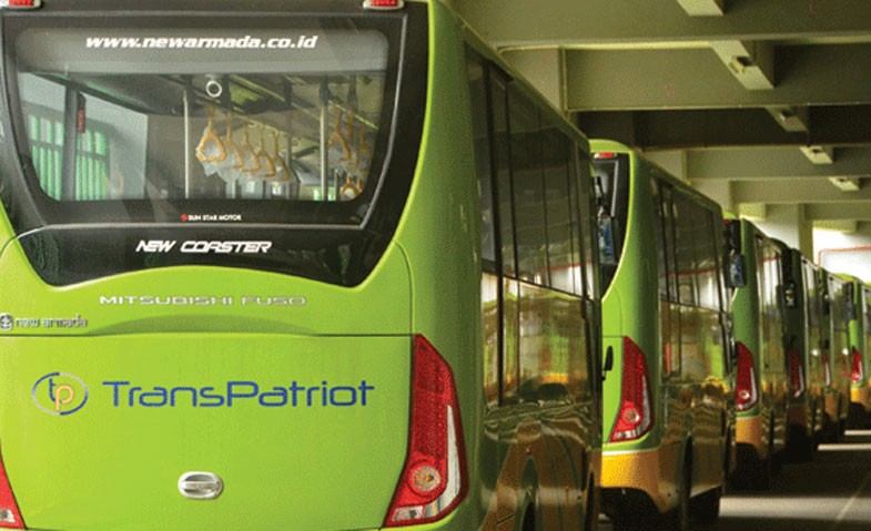 Bus Trans Patriot Kota Bekasi