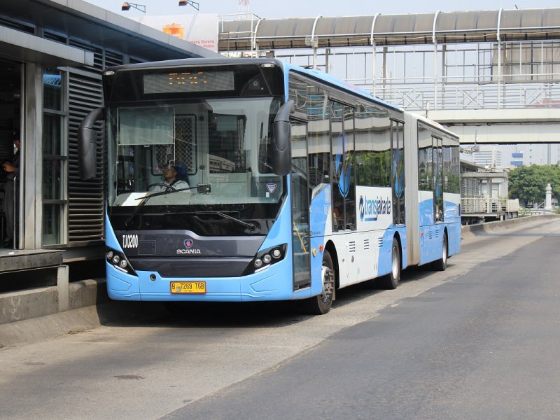 Bus Transjakarta (Istimewa)