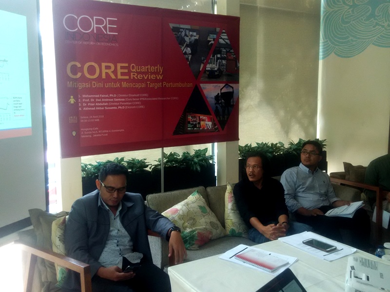 CORE Indonesia Soroti Defisit Stok Pangan Nasional