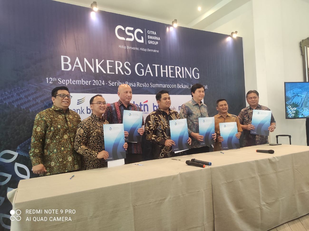 CSG Lakukan MoU dengan Parbankan Ternama