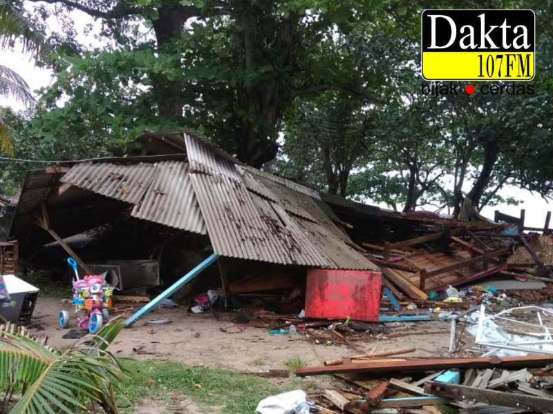 Dampak Tsunami Selat Sunda