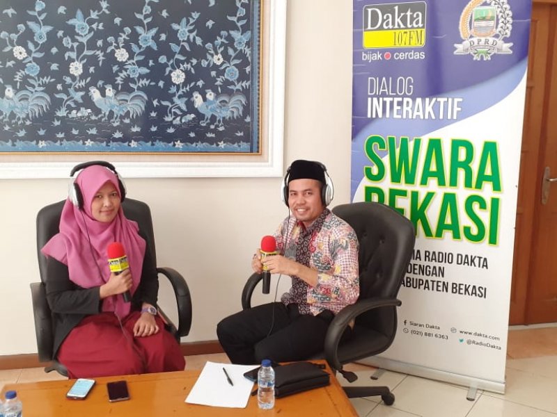 Dialog Swara Bekasi bersama Anggota Komisi I DPRD Kabupaten Bekasi, Budiyanto