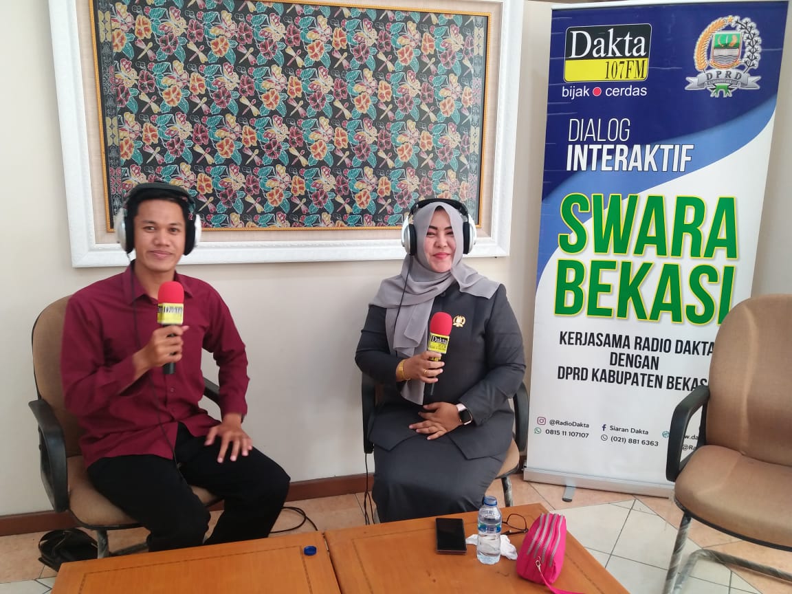 Dialog Swara Bekasi bersama Anggota Komisi IV DPRD Kabupaten Bekasi Martina Ningsih