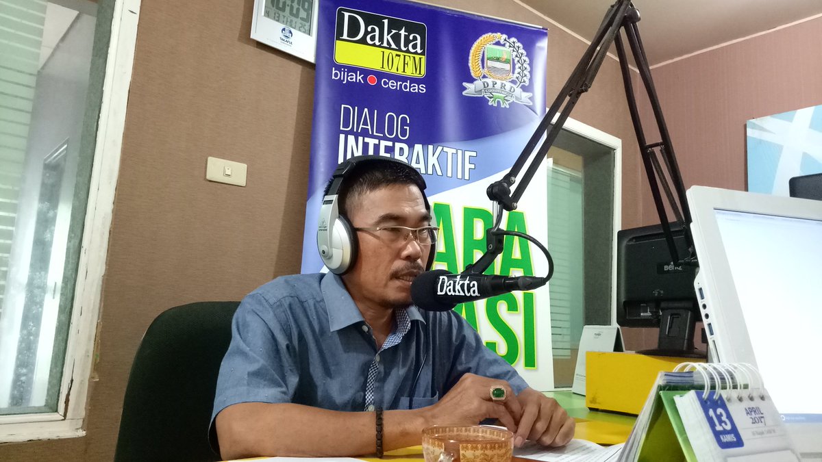 Dialog Interaktif Swara Bekasi bersama Anggota Komisi IV DPRD Kab Bekasi H Jamil