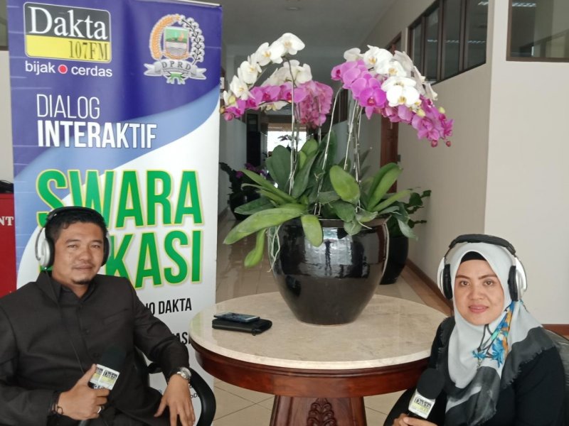 Dialog Interaktif Swara Bekasi bersama Anggota Komisi I DPRD Kab Bekasi, Ranio Abdillah