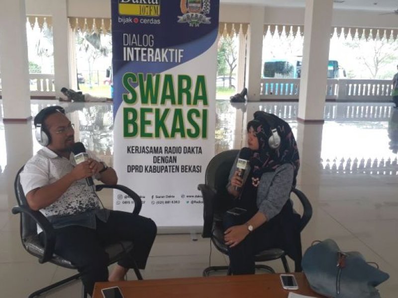 Dialog Swara Bekasi bersama Anggota Komisi III DPRD Kab Bekasi, Uryan Riana